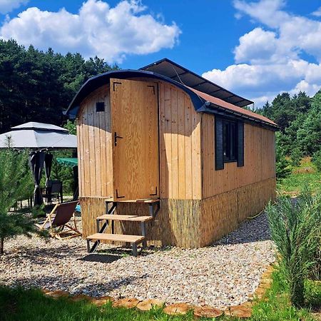 Oaza Swiety Spokoj - Domek Z Balia I Jacuzzi Rzasnik Exterior foto