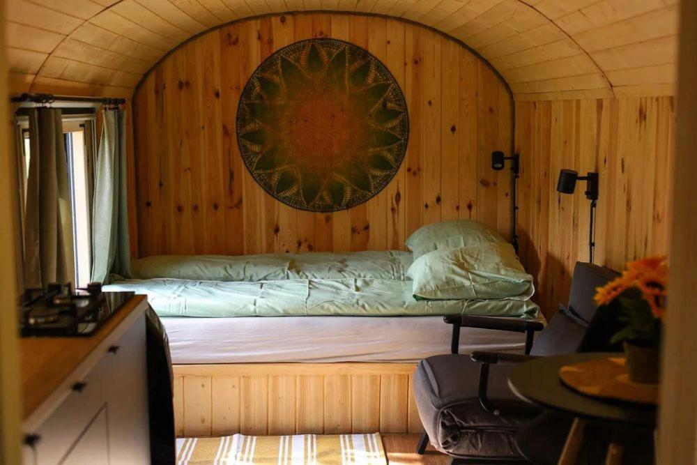 Oaza Swiety Spokoj - Domek Z Balia I Jacuzzi Rzasnik Exterior foto