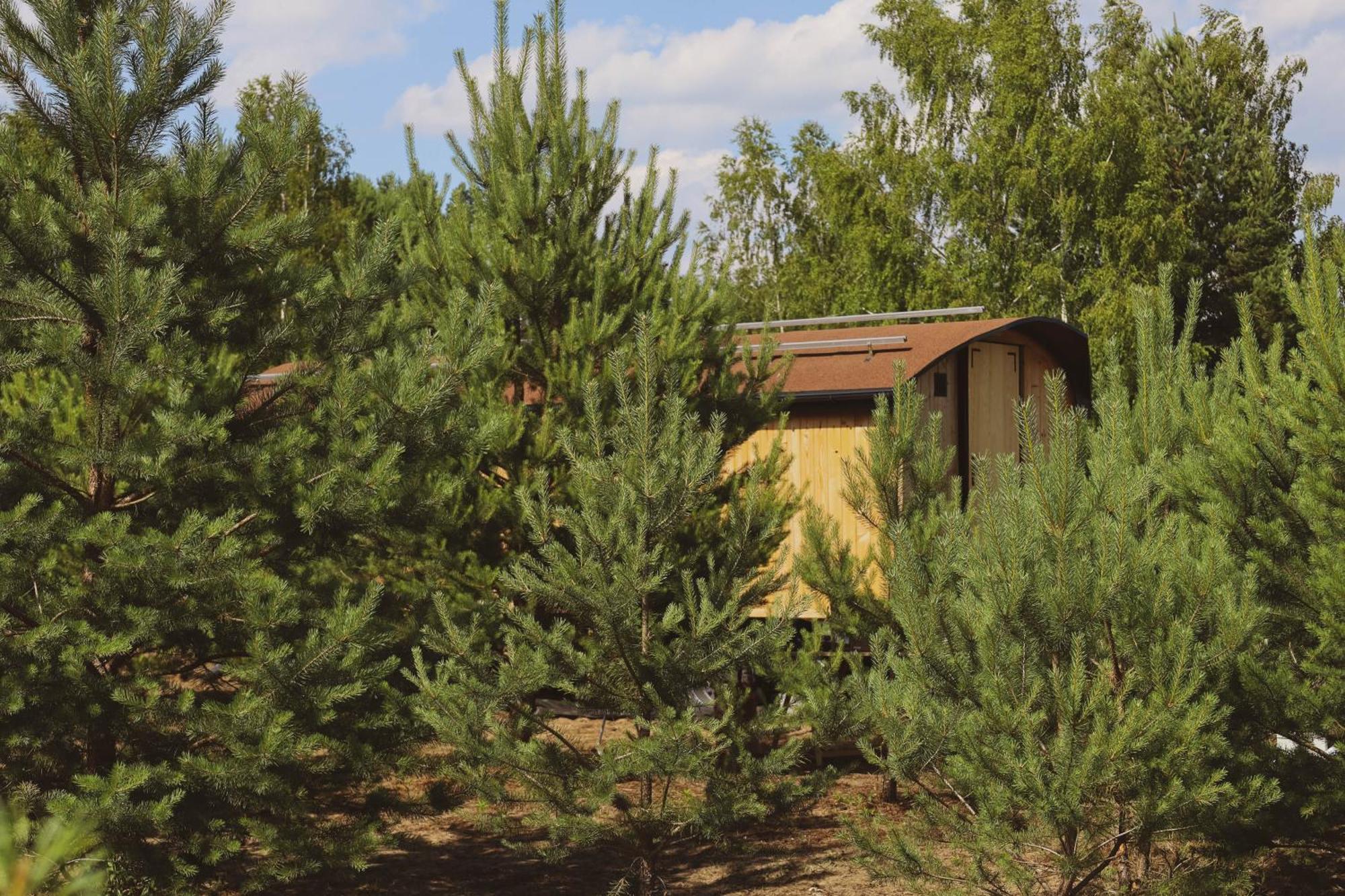 Oaza Swiety Spokoj - Domek Z Balia I Jacuzzi Rzasnik Exterior foto